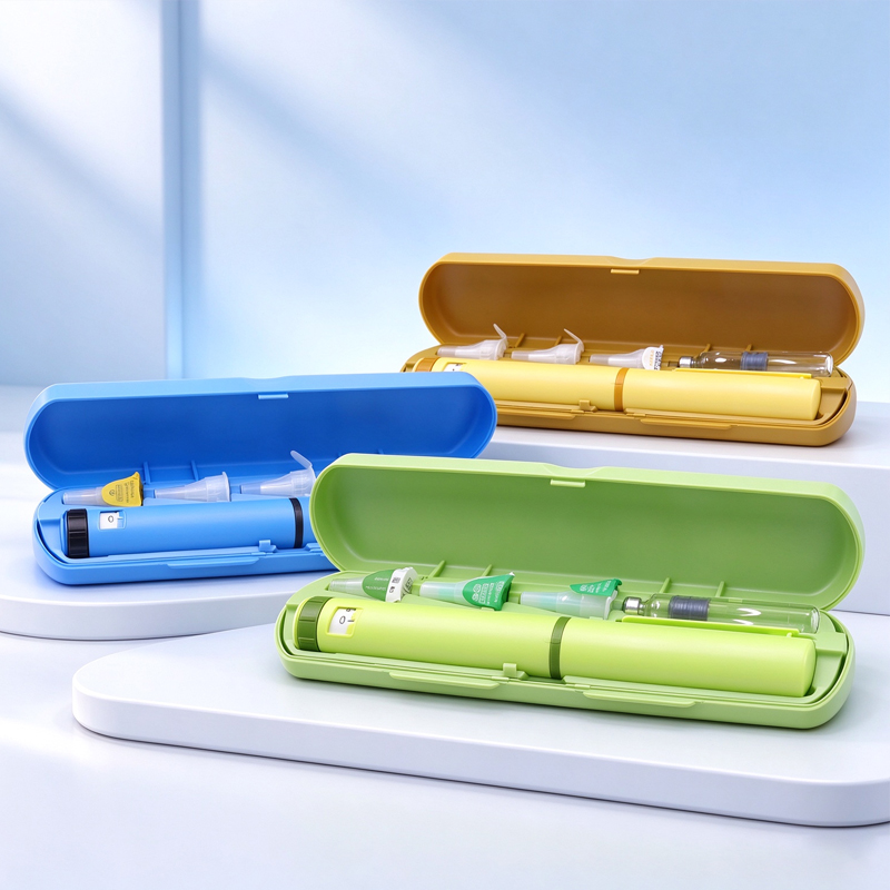 Vibrant Pastel Plastic Injection Pens: 80U High-Capacity Dosing for Diabetes and Modern Wellness