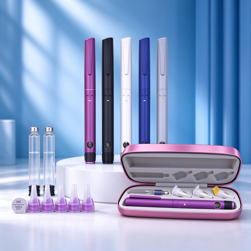 Disposable 60U Plastic Injection Pen Hardware: Sleek, High-Precision Drug Delivery Platform for 3ml Cartridges